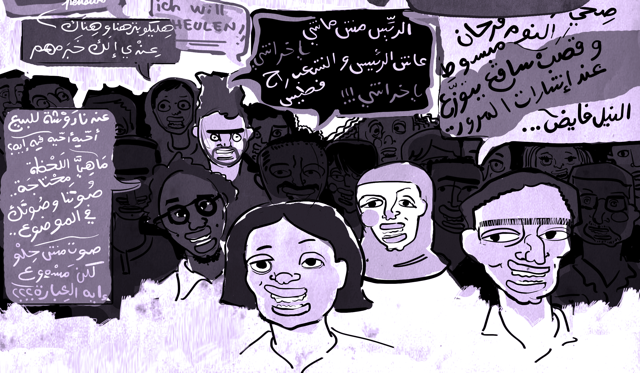 dessin table ronde – crédits_Salam_Yousri_The_Choir_project