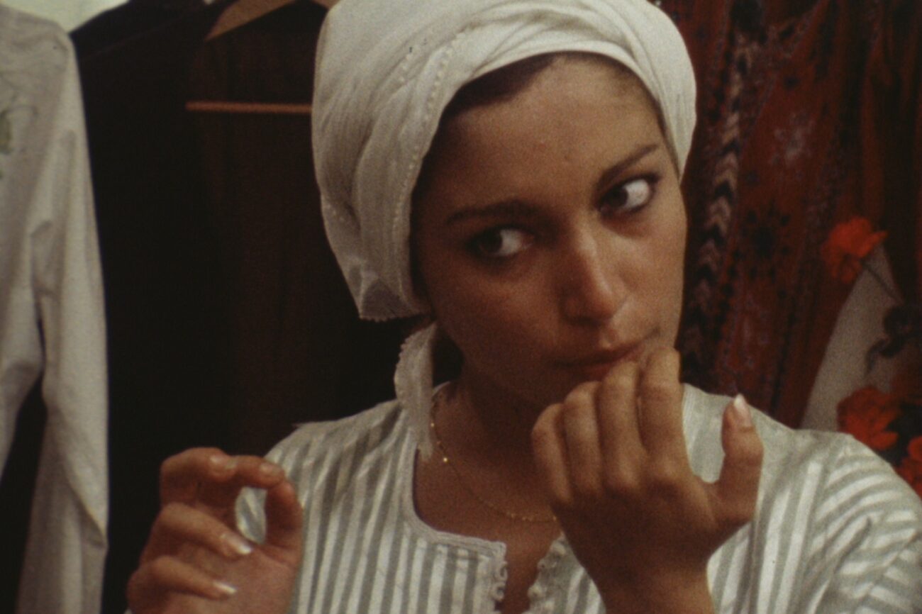 Sur le tournage de Nahla de Jocelyne Saab, Liban, 1979